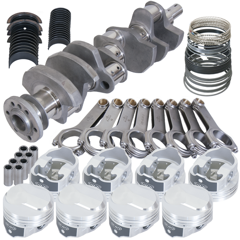 Eagle Chevy 454 4.000in Crank 6.135in H-Beam 38cc Dome 4.280in Pistons Rotating Assembly