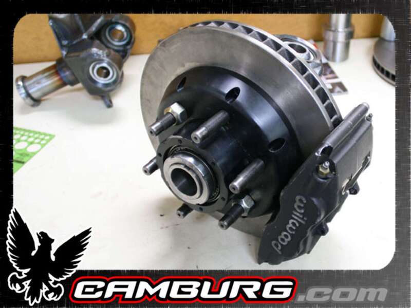 Camburg Ford Ranger 2wd 89-97 I-beam Race Spindle & 2.0 Front Hub Upgrade Kit