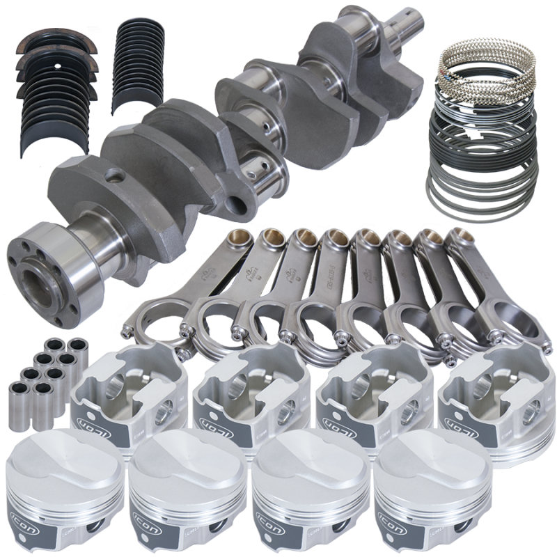 Eagle Chevy 454 4.000in Crank 6.135in H-Beam 18.3cc Dome 4.310in Pistons Rotating Assembly