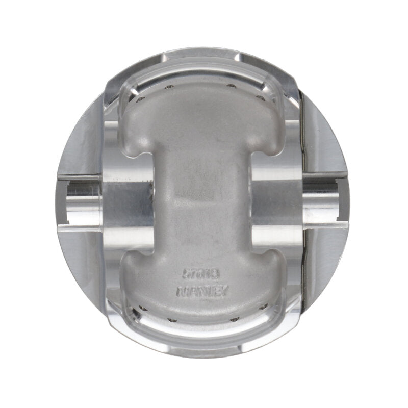 Manley Chevrolet LS Piston Set - 4.070in Bore 1.115in CH, -4.00 CC