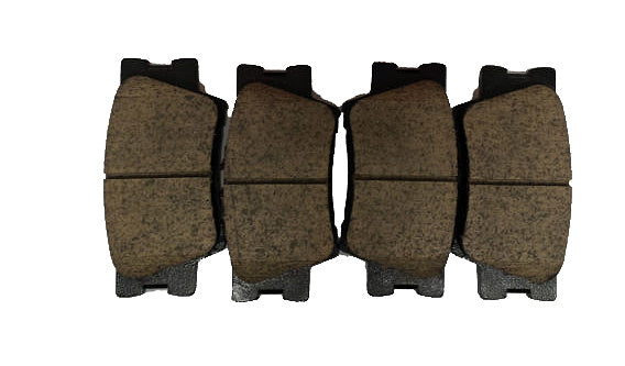 HAWK HB648F.607 Brake Pads HPS Rear TOYOTA CAMRY 2007-2011 2.4/3.0 Photo-1 