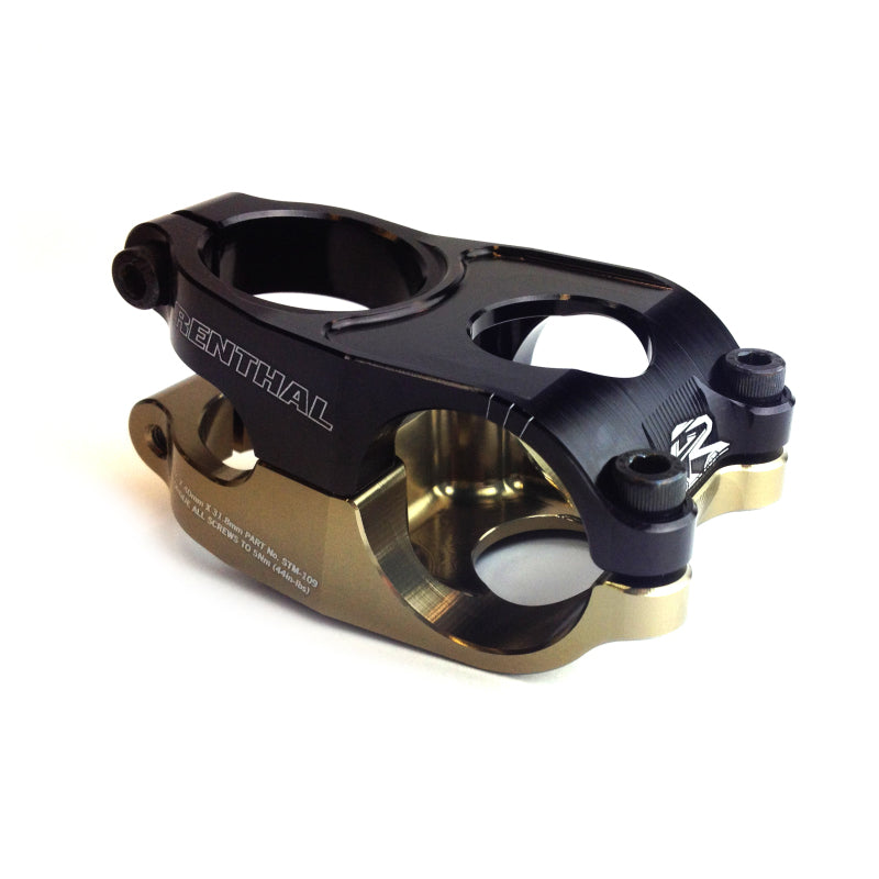 Renthal Duo Stem 40 mm. - Aluminum Gold/Black