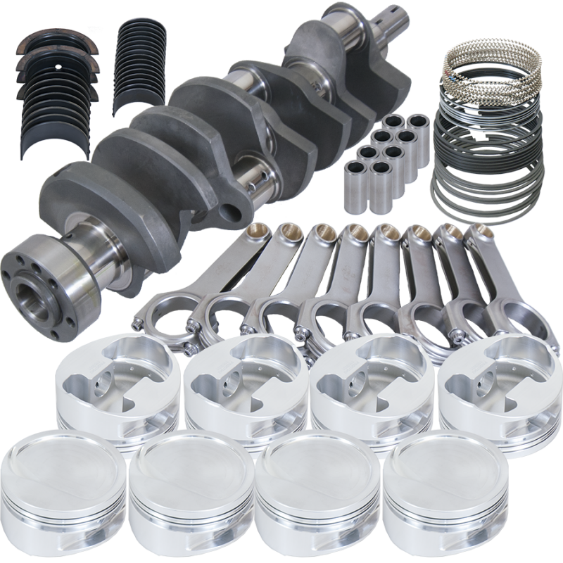 Eagle Chevy 502 1Pc 4.250in Crank 6.385in H-Beam -20cc 4.600in Pistons Rotating Assembly