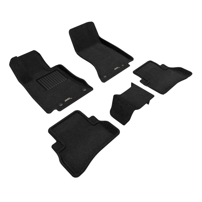 3D MAXpider 24-26 Mercedes-Benz E Class (W214/X214) Elegant 1st & 2nd Row Floor Mat - Black (5pc)