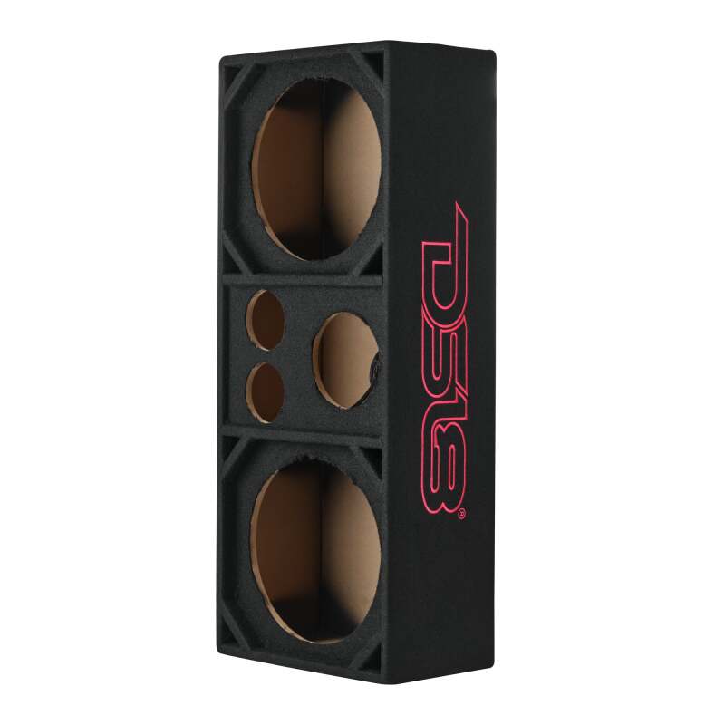 DS18 Ported Enclosure 2x 12in Mids 2x 3.6in Tweeters & 1 x 5.7in Horn Diffuser -Black Carpet