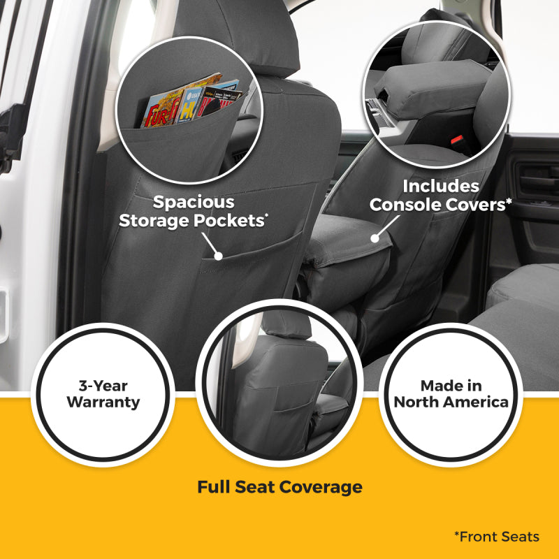 Covercraft 24-25 Toyota Tacoma Crew Cab Carhartt PrecisionFit Second Row Seat Covers