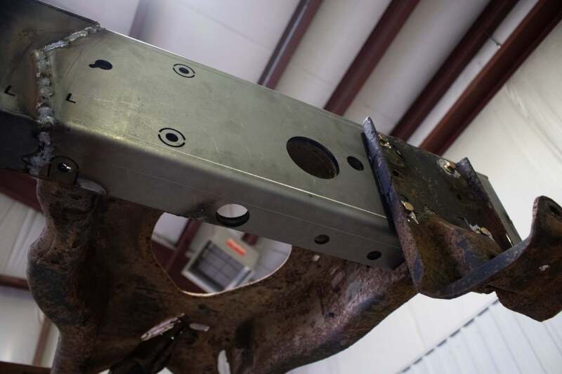 Rust Buster 2001-2010 Chevy Silverado / GMC Sierra 2500HD Short Bed Rear Frame Section - Left