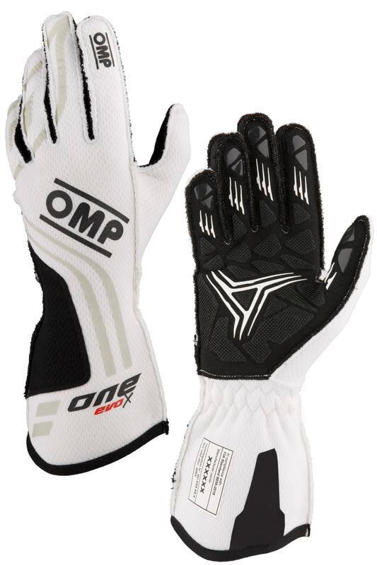 OMP ONE EVO-X MY24 GLOVES FIA 8856-2018 FLUO YELLOW SZ S