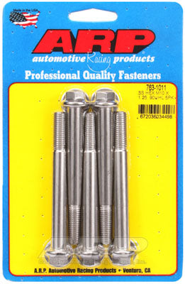 ARP 763-1011 Metric Thread Bolt Kit M10 x 1.25 x 90 hex SS bolts Photo-1 