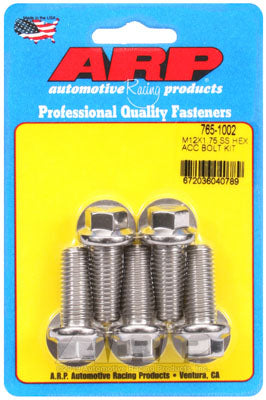 ARP 765-1002 Metric Thread Bolt Kit M12 x 1.75 x 30 hex SS bolts Photo-1 