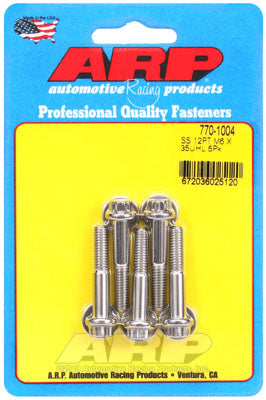 ARP 770-1004 Metric Thread Bolt Kit M6 x 1.00 x 35 12pt SS bolts Photo-1 