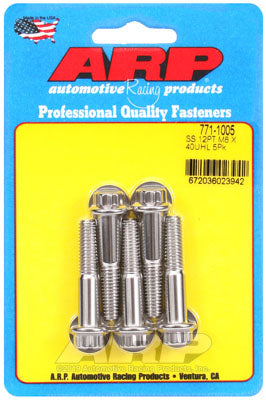 ARP 771-1005 Metric Thread Bolt Kit M8 x 1.25 x 40 12pt SS bolts Photo-1 