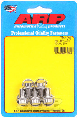 ARP 771-1016 Metric Thread Bolt Kit M8 x 1.25 x 12 12pt SS bolts Photo-1 