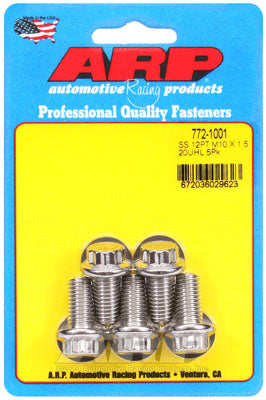 ARP 772-1006 Metric Thread Bolt Kit M10 x 1.50 x 45 12pt SS bolts