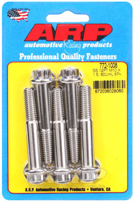 ARP 772-1006 Metric Thread Bolt Kit M10 x 1.50 x 45 12pt SS bolts