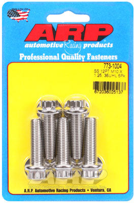 ARP 773-1004 Metric Thread Bolt Kit M10 x 1.25 x 35 12pt SS bolts Photo-1 