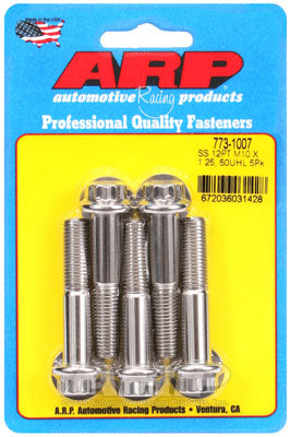 ARP 773-1007 Metric Thread Bolt Kit M10 x 1.25 x 50 12pt SS bolts Photo-1 