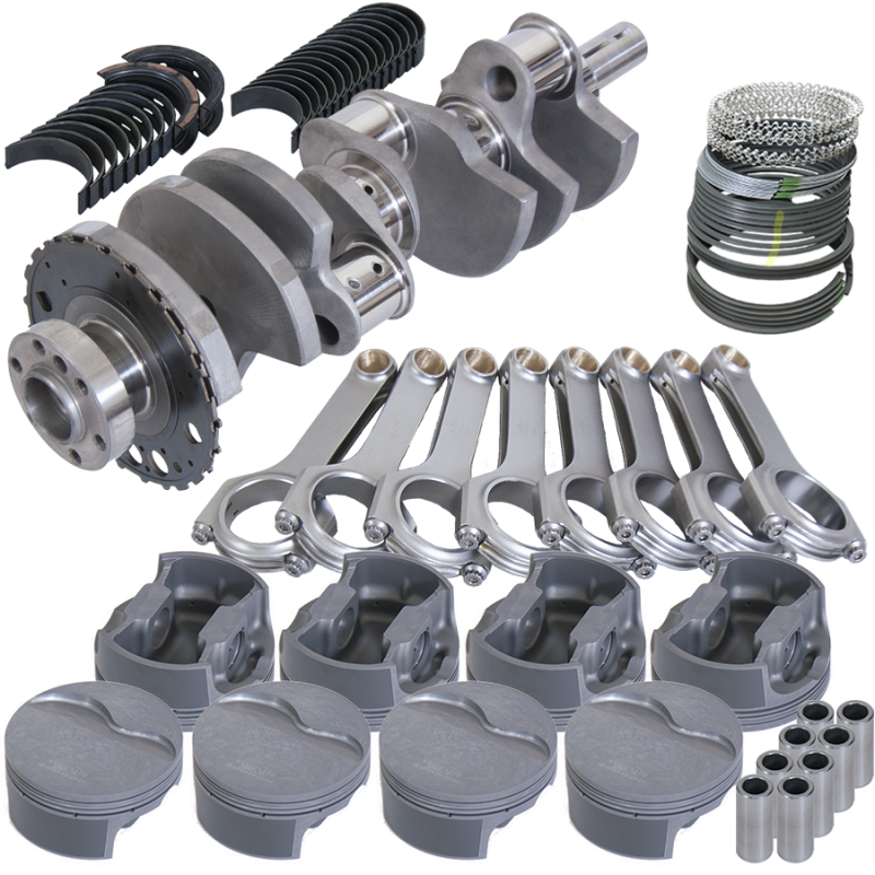 Eagle Chevy LS3 4.000in Crank 24 Tth Reluctor 6.125in H-Beam -4cc 4.070in Pistons Rotating Assembly