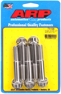 ARP 774-1008 Metric Thread Bolt Kit M12 x 1.50 x 70 12pt SS bolts Photo-1 