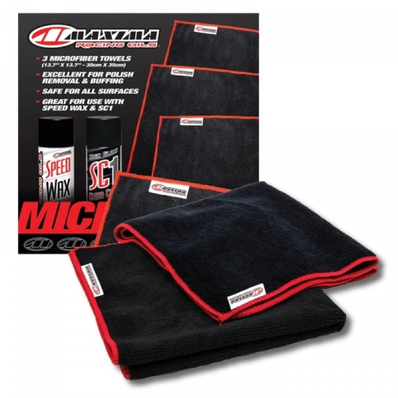 Maxima Microfiber Towels - 3 Pack