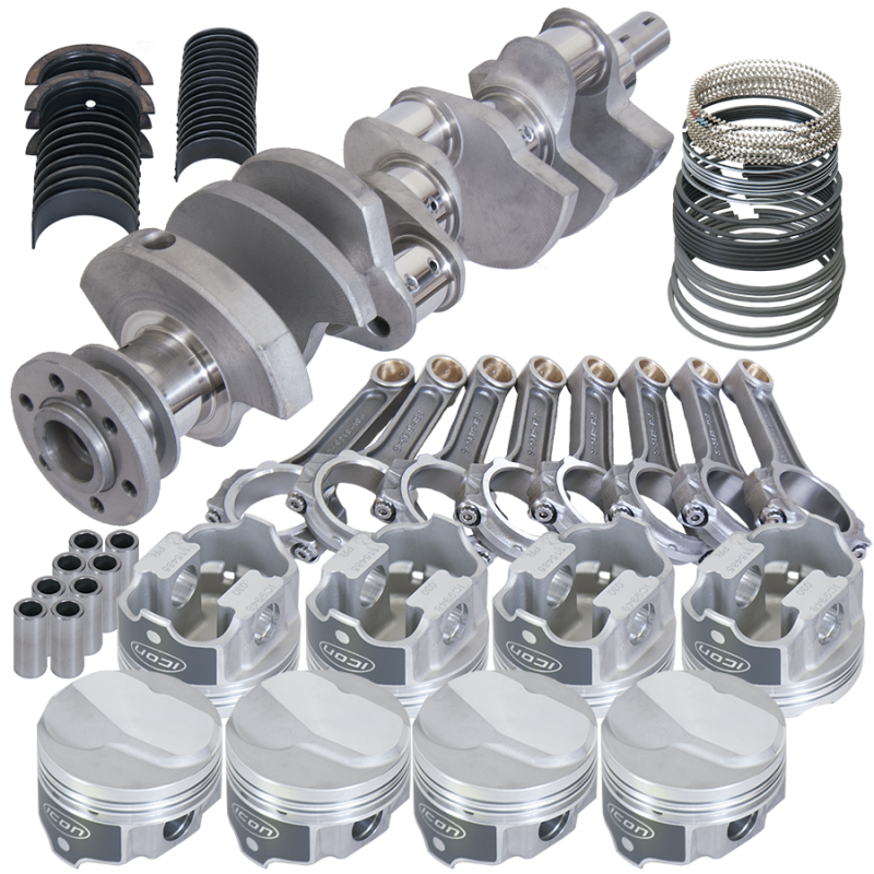 Eagle Chevy 396 3.766in Crank 6.135in I-Beam Rods 17cc Dome 4.165in Pistons Rotating Assembly