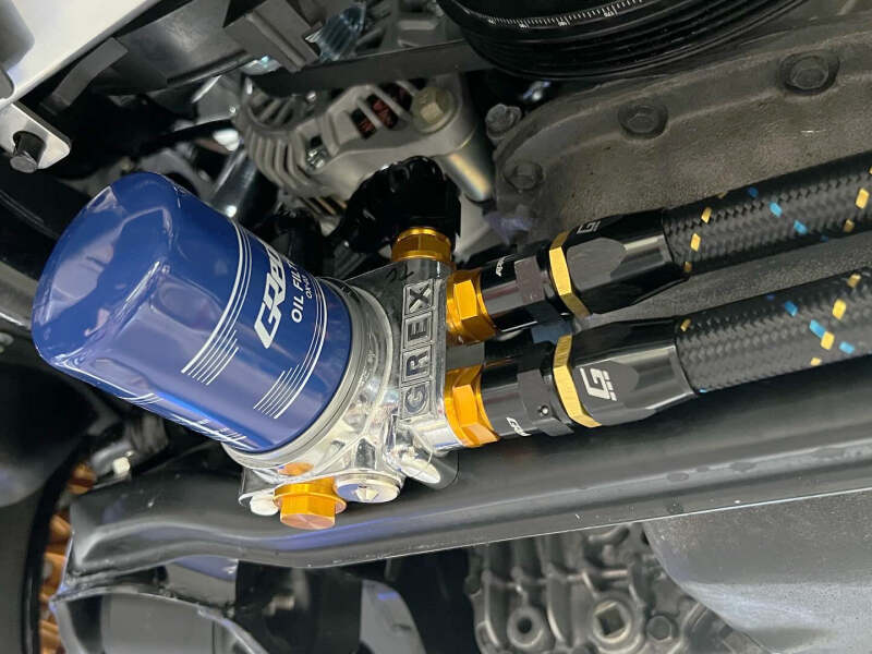 GReddy AN04 150 DEGREE HOSE END SWIVEL BLACK/GOLD ANODIZED
