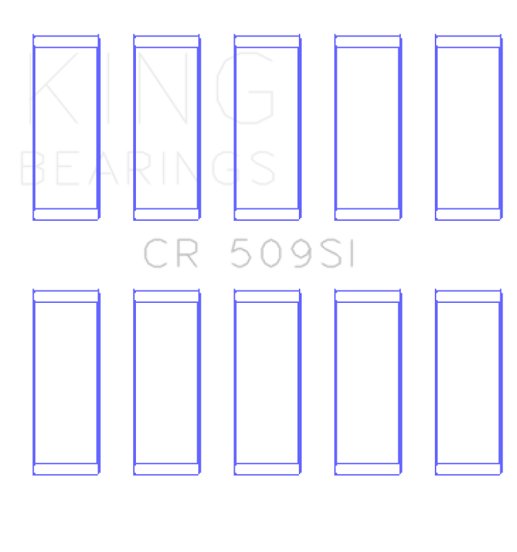 King Engine Bearings Volvo 850/S70/V70 Turbo 1984cc (Size STD) Connecting Rod Bearing Set (Set of 5)