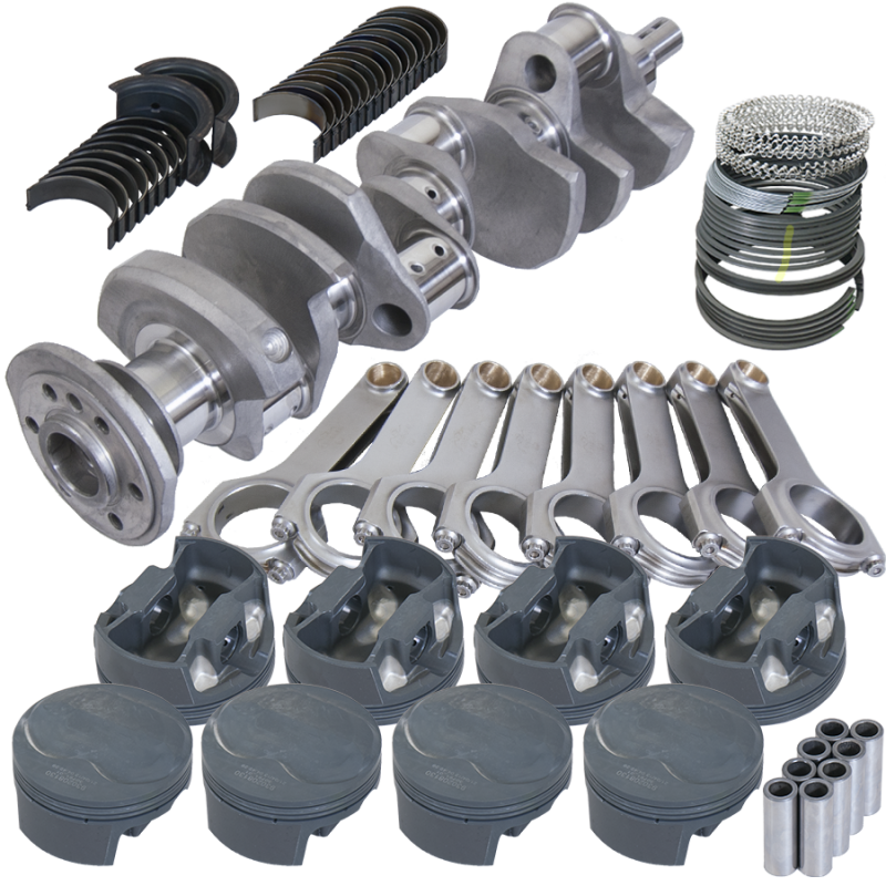 Eagle Chevy 350 3.750in Crank 6.000in H-Beam 11cc Dome 4.060in Pistons Rotating Assembly