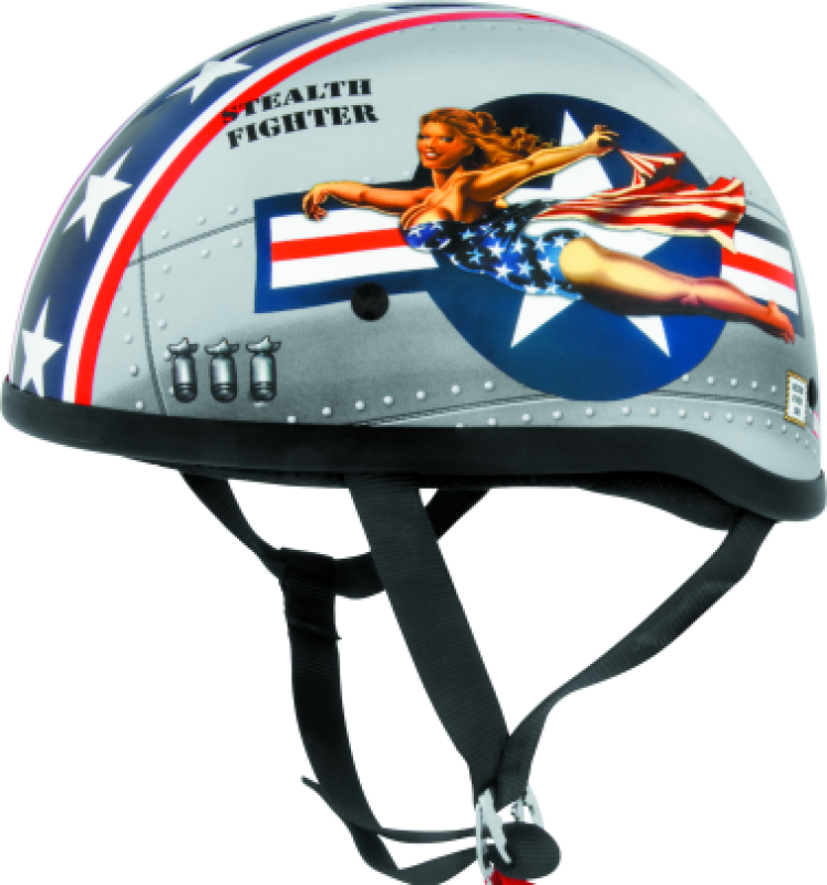 Skid Lids Bomber Pinup Original Helmet - XS