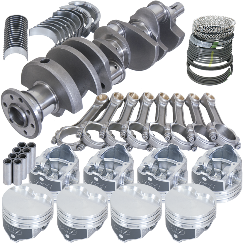 Eagle Chrysler 360 3.580in Crank 6.123in I-Beam Rods -5cc Flat Top 4.060in Pistons Rotating Assembly