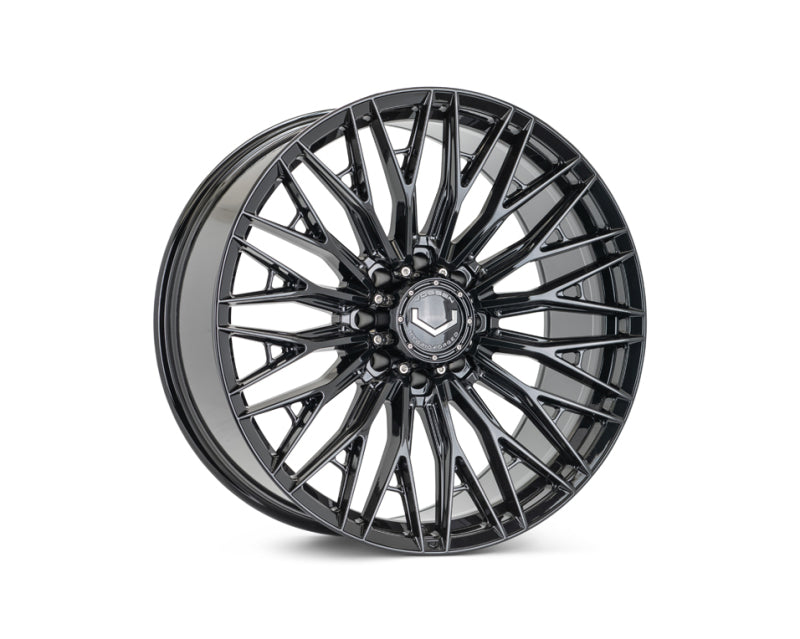 Vossen HFX-6 24x11 / 8x180 / ET0 / 124.3 / Deep - Gloss Black Wheel