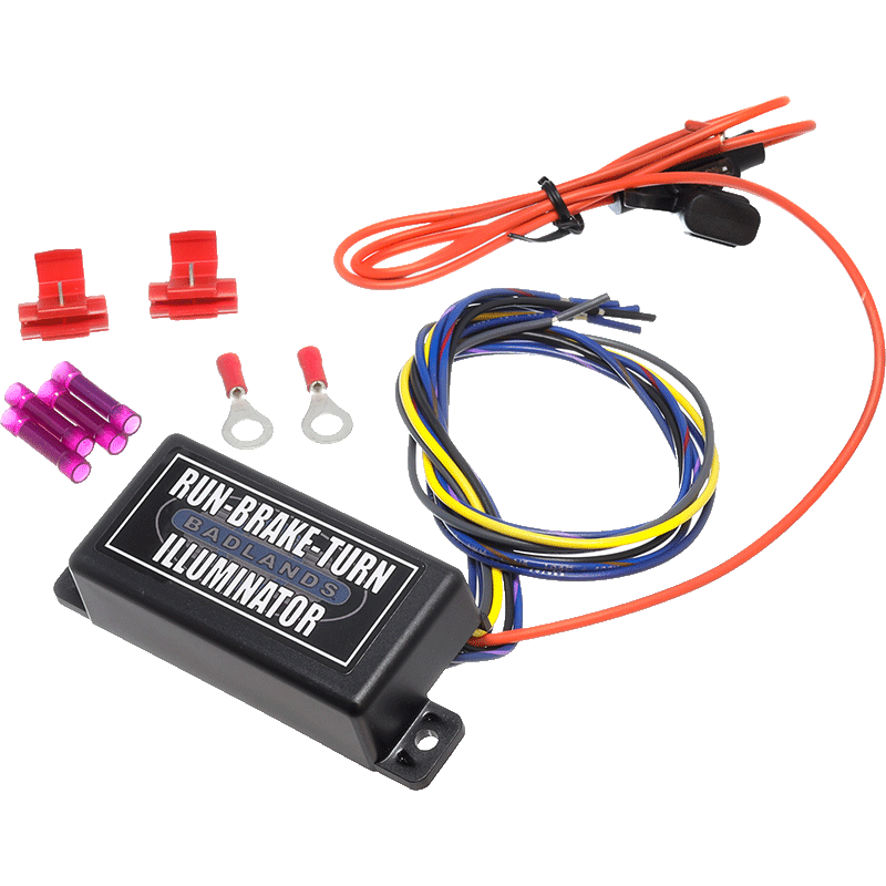 Badlands 2014+ Sportster CAN/Bus Hard Wire Illuminator w/ Center Taillight