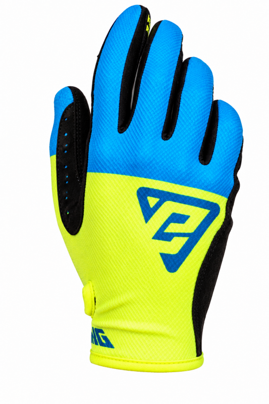 Answer  Ascent Gloves Cyan/Hyper Acid/Black Youth - Medium