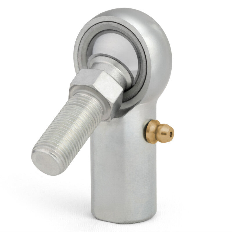 QA1 K Series 3-Pc Rod End - Female/Right Hand - .4375in Bore x 7/16-20 w/Stud & Zerk - Carbon Steel