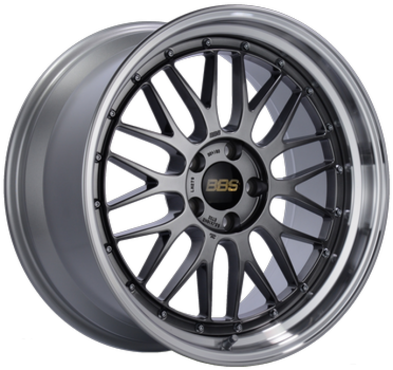 BBS LM 20x9.5 5x112 ET8 Diamond Black Wheel 67mm PFS/Clip Required