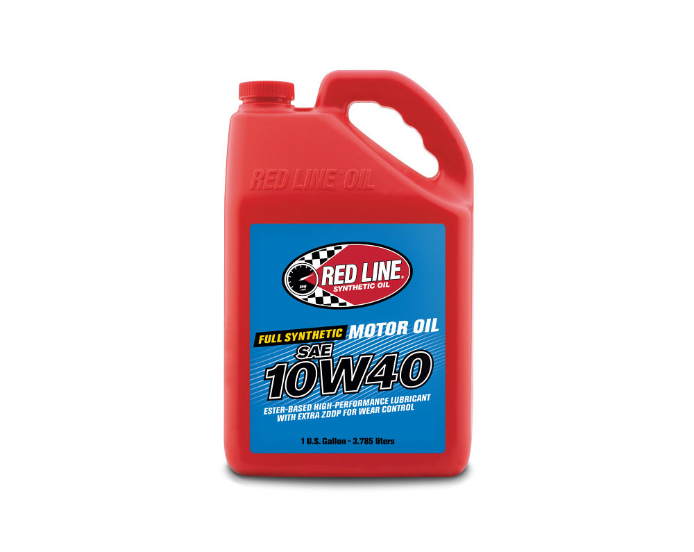 RED LINE OIL 11405 High Performance Motor Oil 10W40 3.8 L (1 gal) Photo-1 