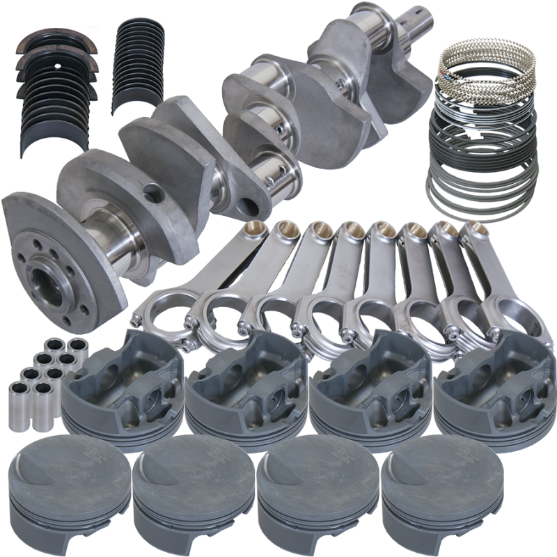 Eagle Chevy 502 4.250in Crank 6.385in H-Beam -3cc Flat Top 4.560in Pistons Rotating Assembly