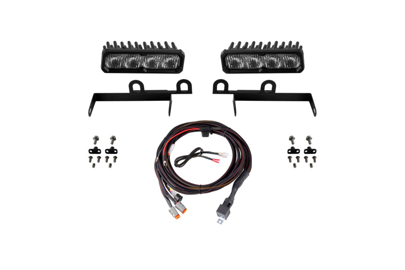 Diode Dynamics 2013-2018 Ram 1500 Ram SportExpress SS6 Max LED Kit White Fog 6000K
