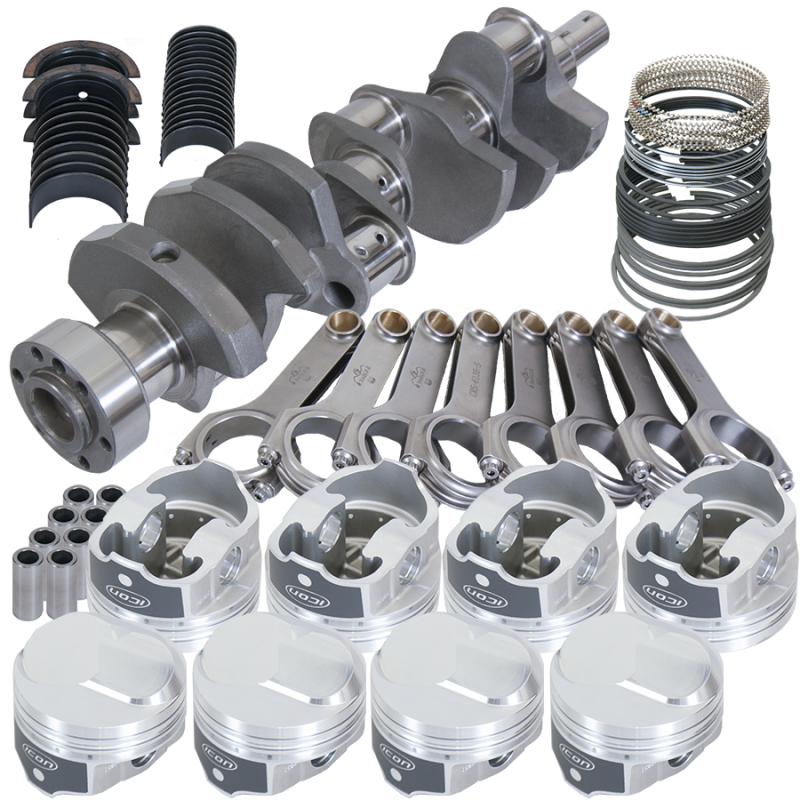 Eagle Chevy 454 4.000in Crank 6.135in H-Beam 43cc Dome 4.310in Pistons Rotating Assembly