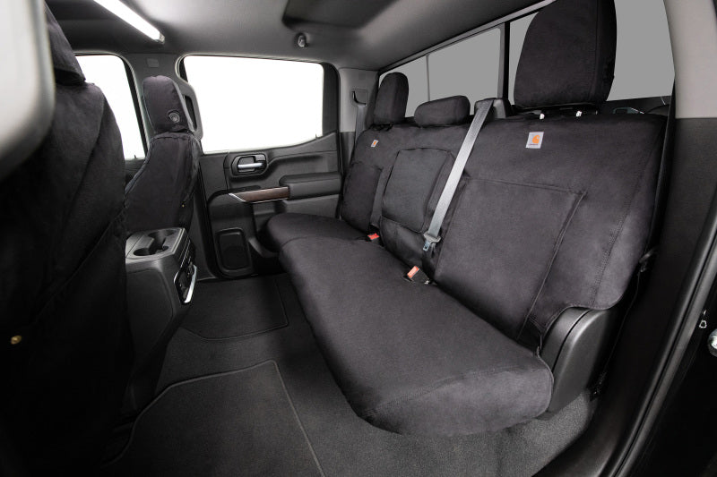 Covercraft 18-25 Jeep Wrangler JL Carhartt Super Dux SeatSaver Front Row Custom Seat Cover - Black