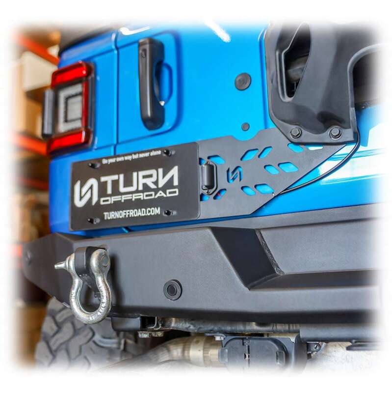Turn Offroad 2018+ Jeep JL License Plate Relocation
