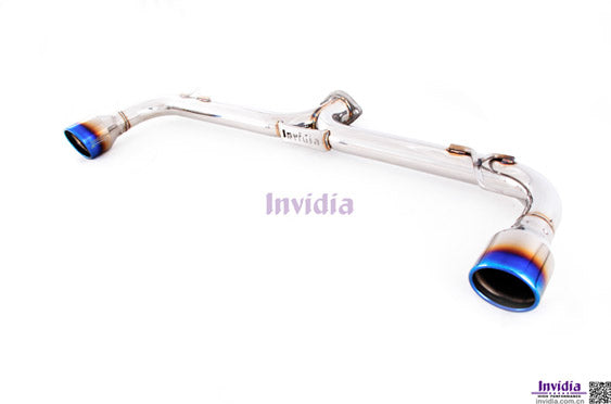 INVIDIA HS09GF6G3T Q300 catback 3" with resonator for VW Golf 6 GTI, Scirocco R (titanium tips) Photo-3 