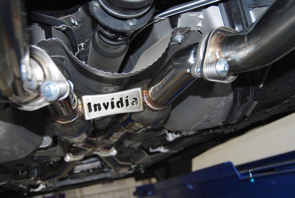 INVIDIA HS13LISG3S Q300 Axleback exhaust for Lexus IS350 (2013+) Polished stainless Tips Photo-4 