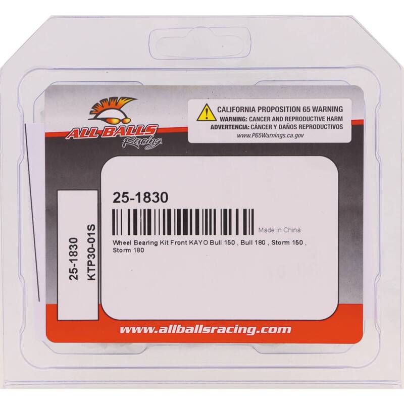 All Balls Racing Wheel Bearing Kit