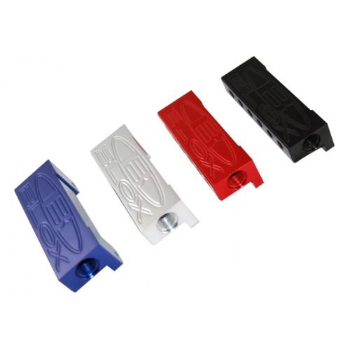 BLOX Racing Billet 6-Port Vacuum Manifold Kit - Red