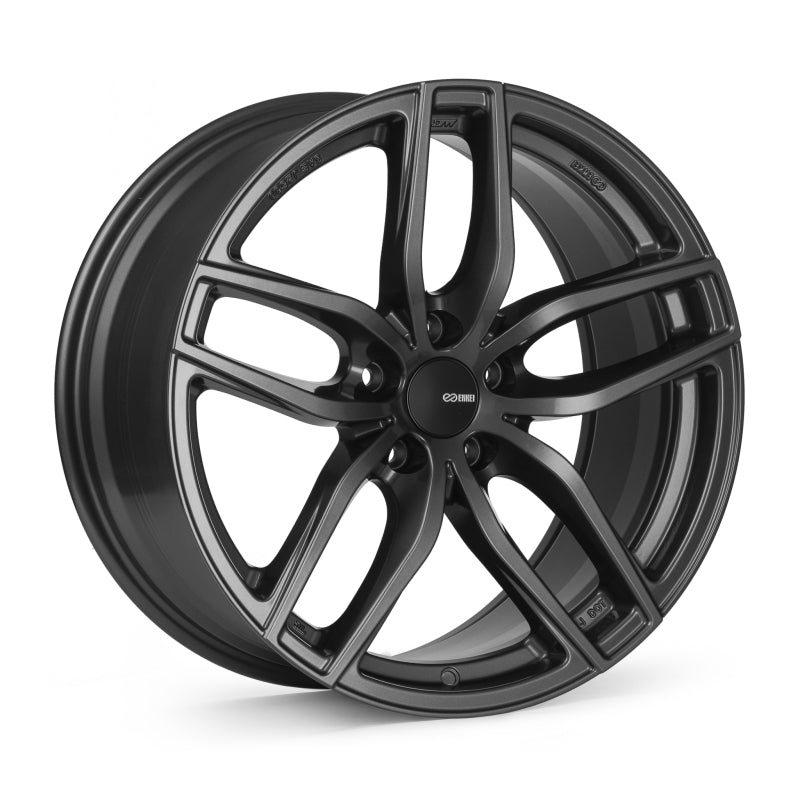 Enkei Tune 18x8 / 5x114.3 BP / ET45 / 72.6mm Bore - Gloss Gunmetal Wheel