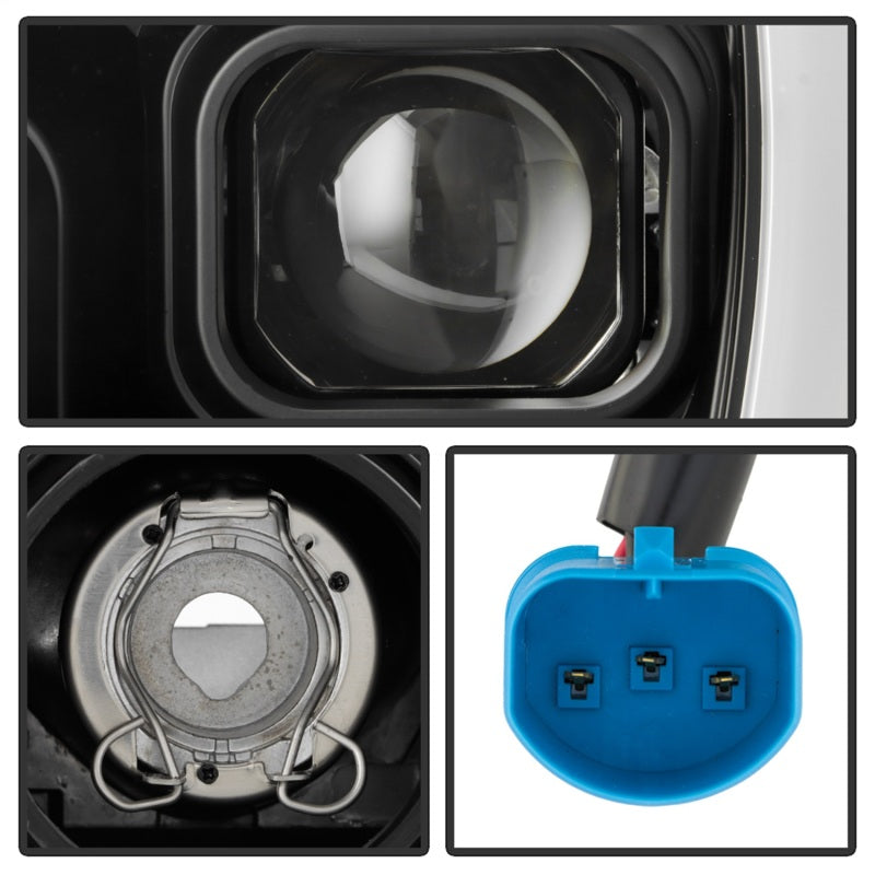 Spyder 05-08 Nissan Frontier/05-07 Pathfinder Projector Headlights - BLK (PRO-YD-NF05V2SI-SEQGR-BK)