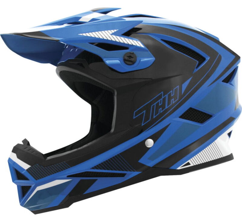 THH Helmets T-42 BMX Acceler Blue/White - XL