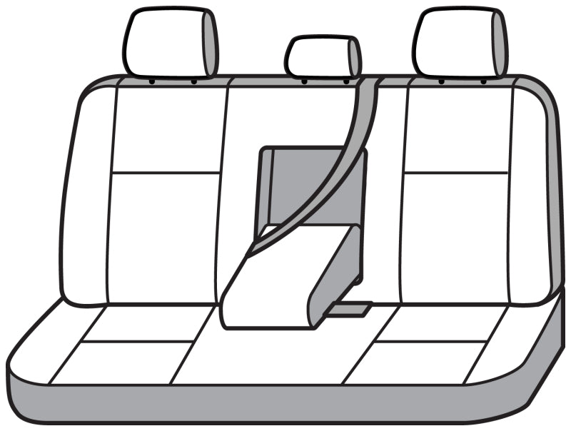 Covercraft 24-26 Ford Ranger SeatSaver Custom Seat Cover - Polycotton Charcoal