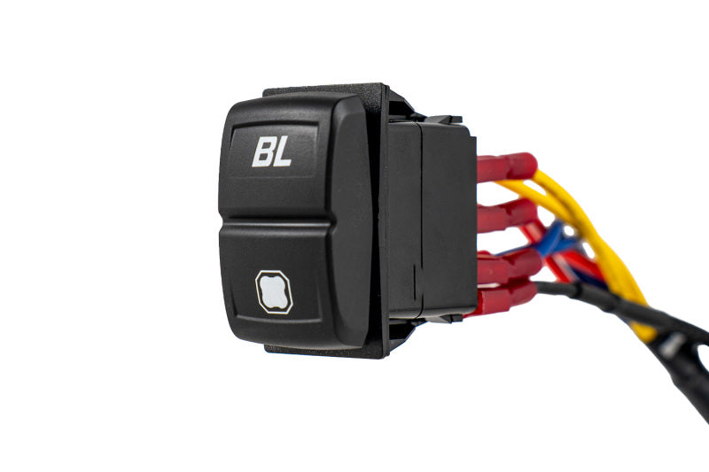 Diode Dynamics Rectangular 3-Way 12V Rocker Switch